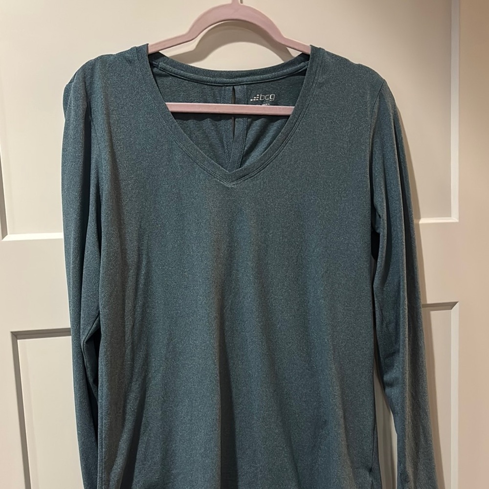 BCG‎ Blue Long Sleeve Tee